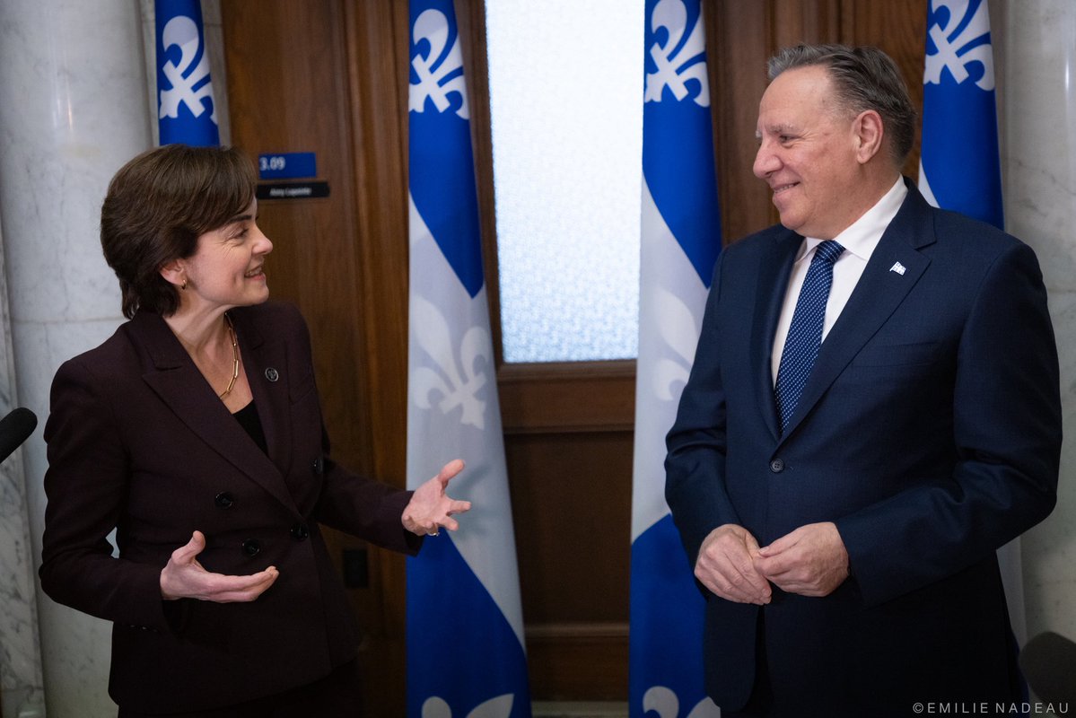 François Legault tweet media