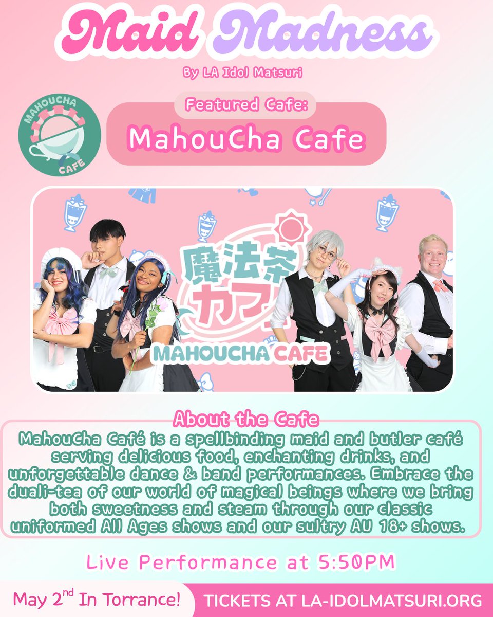 LA Idol Matsuri @Maid Madness 05.02.26 tweet media