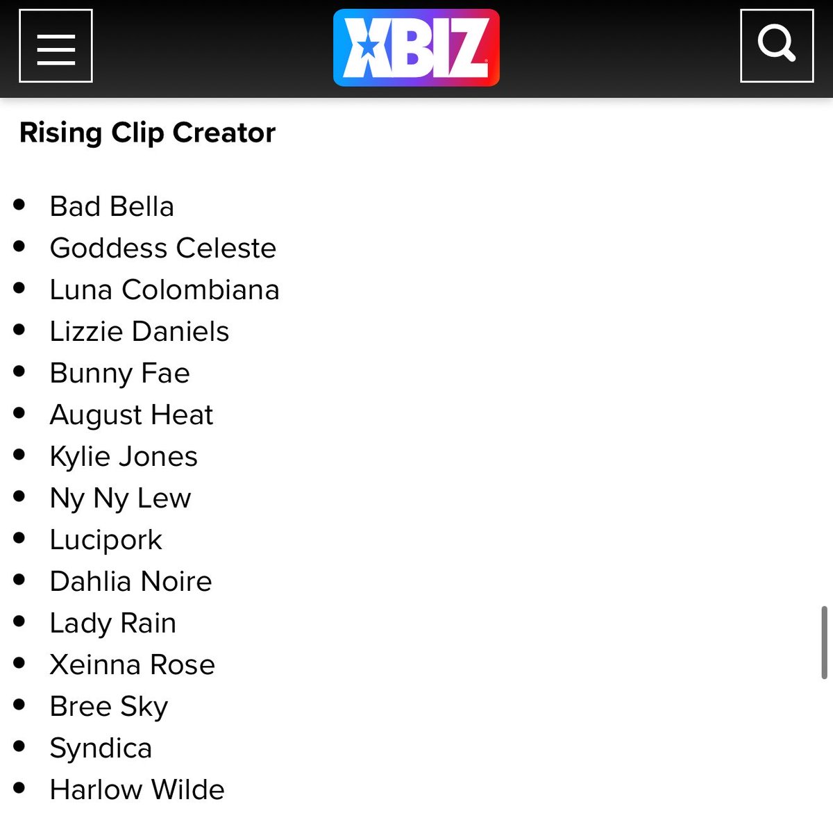 Bree Sky 🤍 XBIZ Miami 5/11-14 tweet media