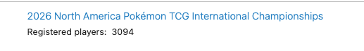 thefleeee's tweet image. Over 3000 TCG players registered for NAIC in Wave 1, do we think this will be the largest Masters tournament of all time?