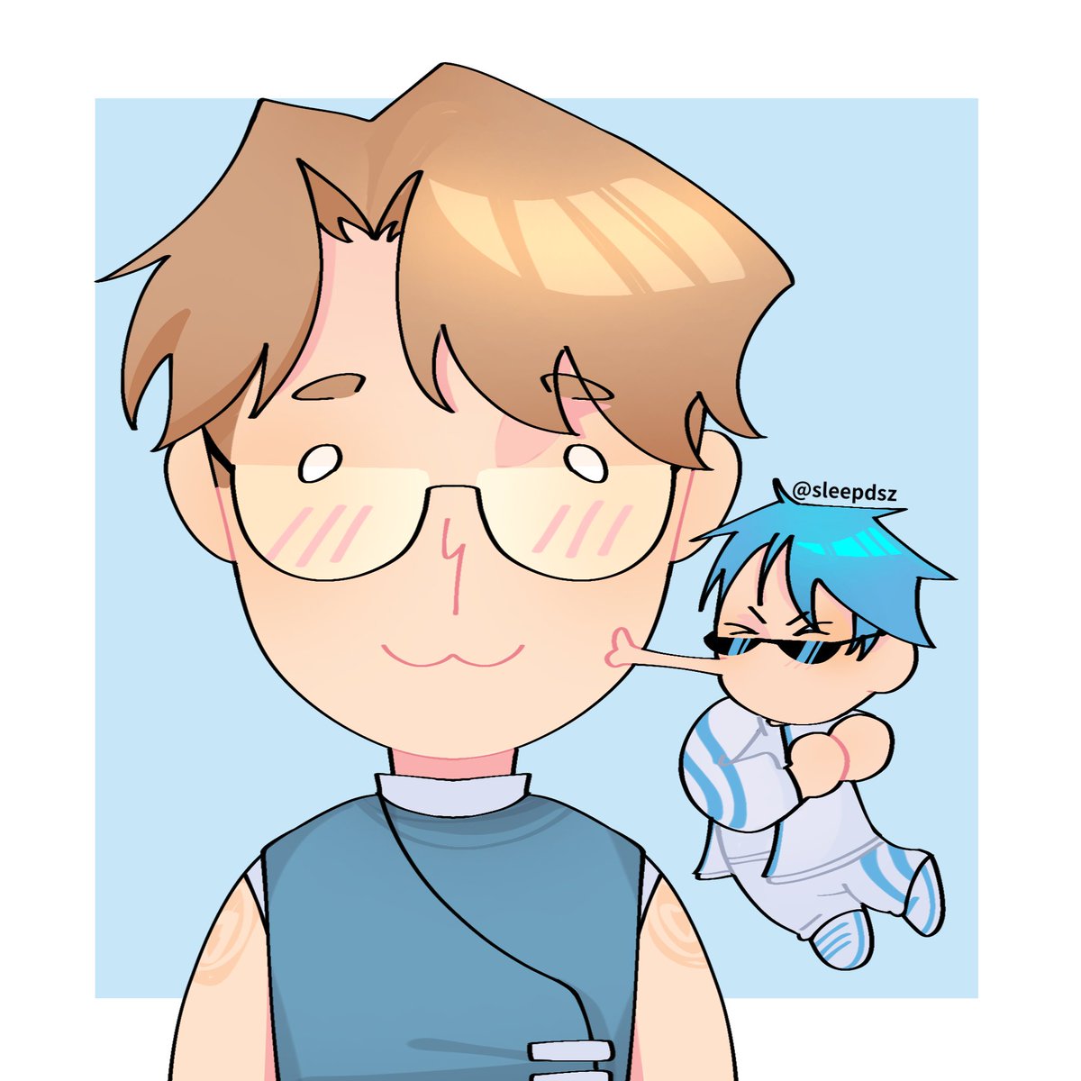 sleepdsz's tweet image. ME NIEGO A DIBUJAR UN BUZZCUT.
#qsmp #boluduo #robleis #graf