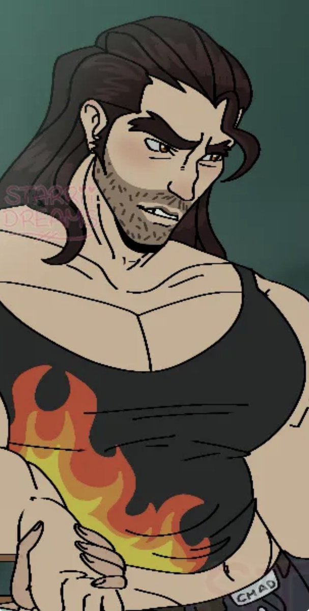 rocketstruelove's tweet photo. I drew Flambae Dispatch do u guys like him #dispatchgame #flambaedispatch https://t.co/eKMmkSK3Eo