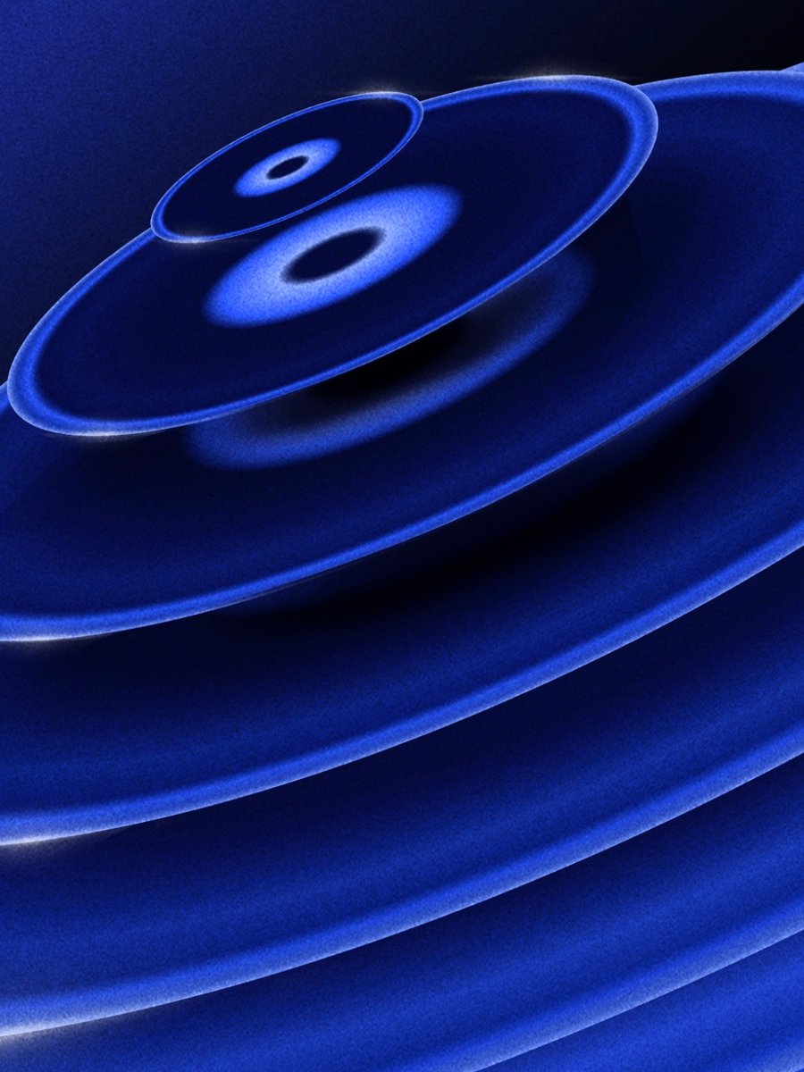 SilviaSguotti's tweet image. Discarded styleframes updated and pushed further for my personal R&amp;amp;D 💛

#artdirection #gradients #illustration #minimal #abstract #blue #geometry #DesignInspiration