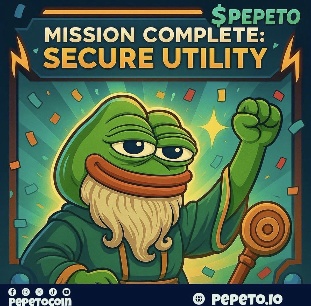 $PEPETO has what other memecoins still can’t find REAL UTILITY. 🐸⚡️

Bridge. Swap. Staking. 0% Tax. Real rewards.

🔥 183% staking rewards for holders

To invest, make sure to use only the official website🔗: pepeto.io 🐸

🎁 Join the $700K Giveaway before Tier 1