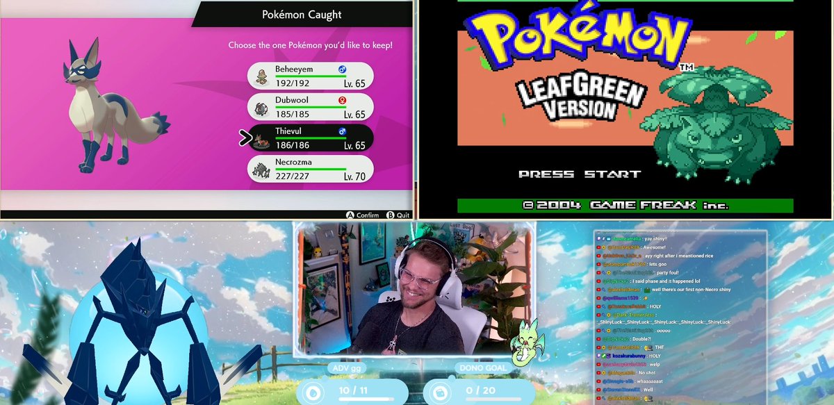 Vandy323YT's tweet photo. 2 streams ago we had the CRAZIEST luck!!

✨Shiny Beeheyem AND Thievul in same DA

✨Shiny NECROZMA

✨Insane support from the community.

Thank you all❤️ https://t.co/7ut3kjEgYj
