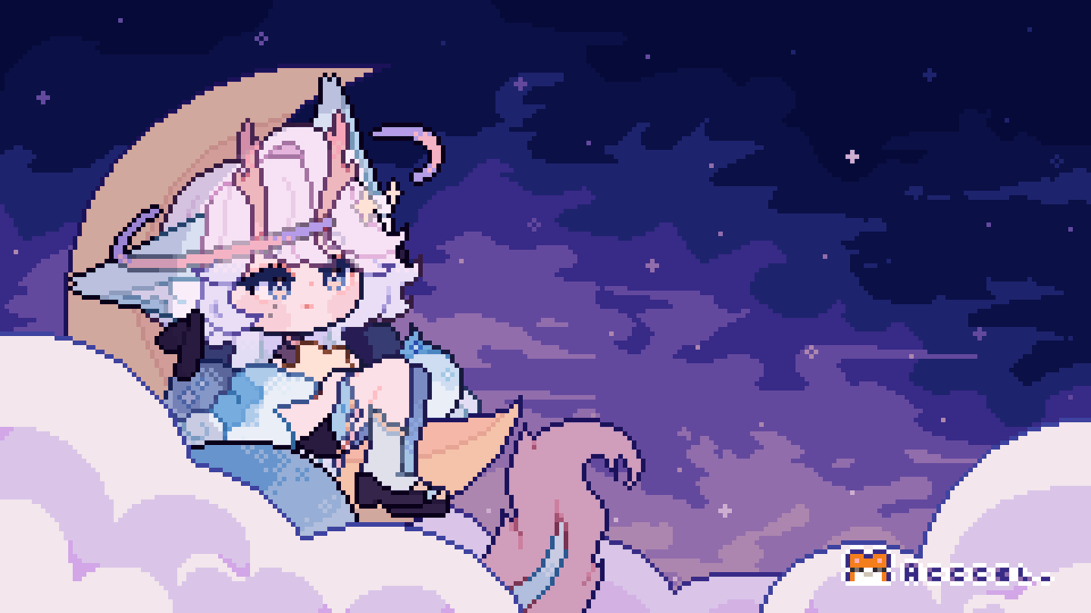 Acccel_'s tweet photo. Happy #PortfolioDay !! My name is Accel and I love drawing pixel art! 🌟 https://t.co/FGQiwMMuih
