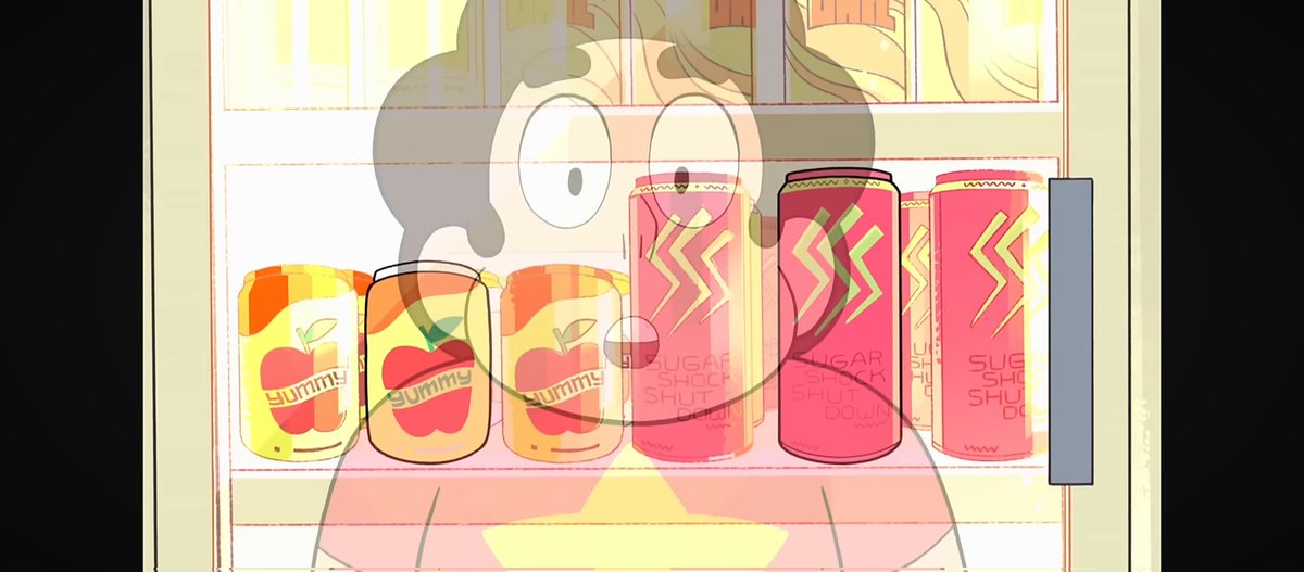 Oh gee, I wonder which drinks are going to be animated and which ones are part of the background