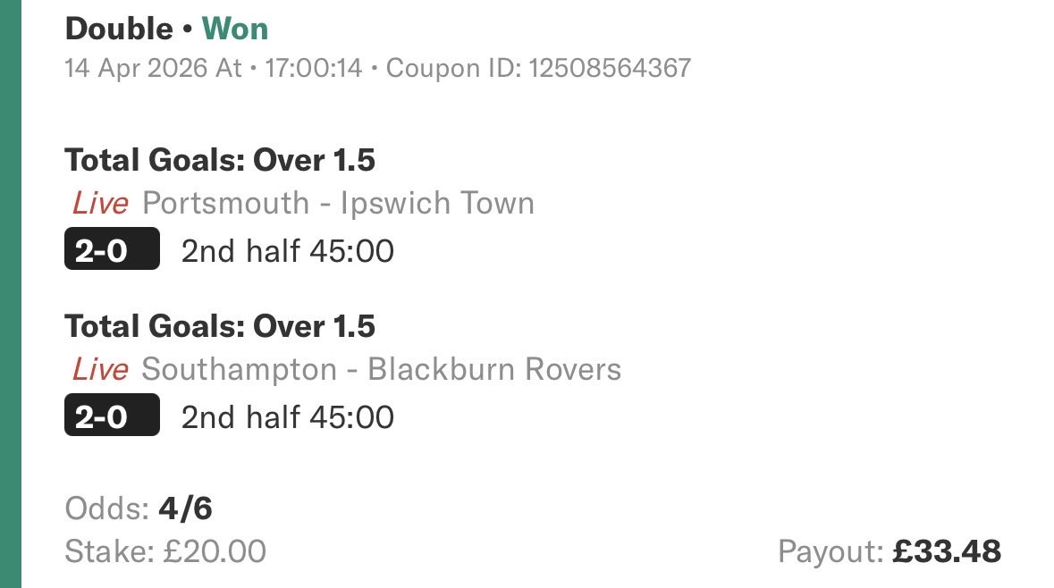 westbrom7777's tweet photo. Annnnnnnd we’re off! 

Challenge bet 1 lands before half time! 
SMASH LIKE ❤️ FOR BET 2

🏆 https://t.co/okHCKELTPD