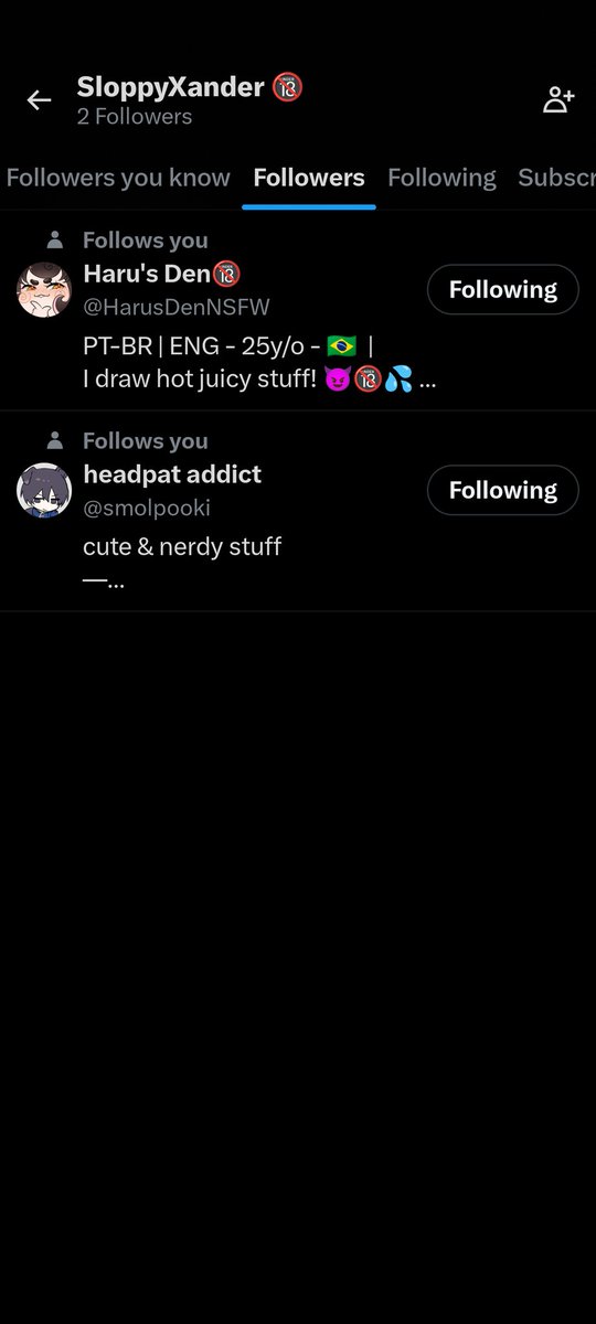 SloppyXander 🔞 tweet media