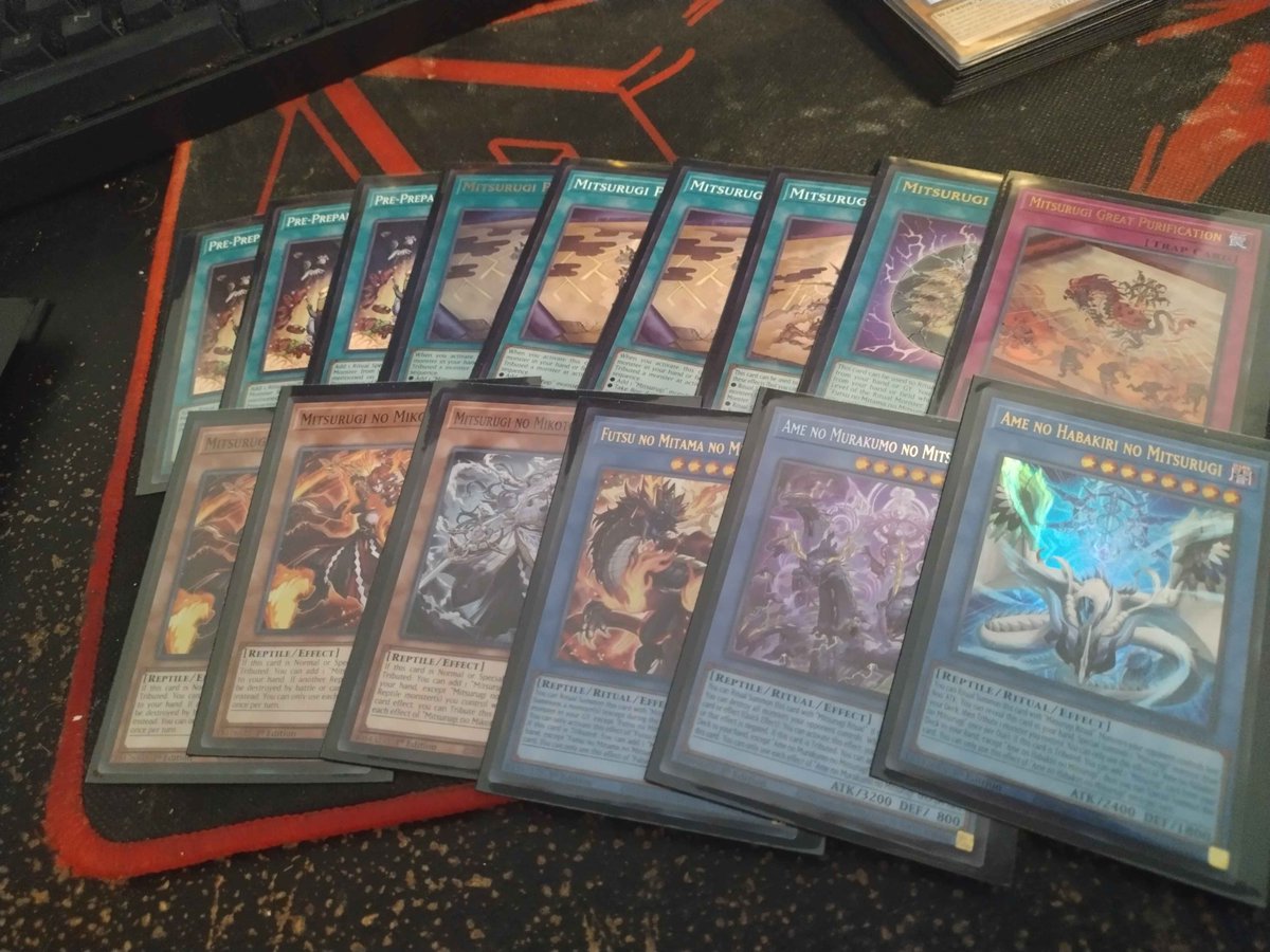 GetaVr's tweet photo. My Deck IRL 
No Hate Please https://t.co/tWGdxrTmut