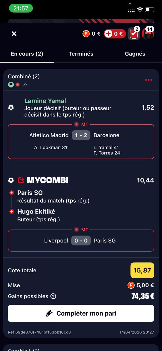 Sendo95's tweet photo. @Diegouze111465 est ce qu’on va être remboursé pour ekitike ? https://t.co/XBrpabjorz