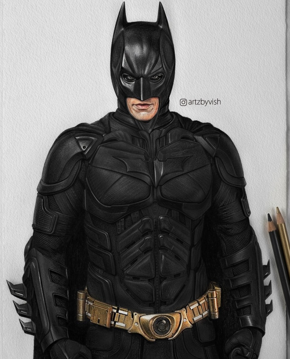 BatmanNotes's tweet photo. Christian Bale as Batman
The Dark Knight
Art by IG artzbyvish https://t.co/uC46e3Jp0R