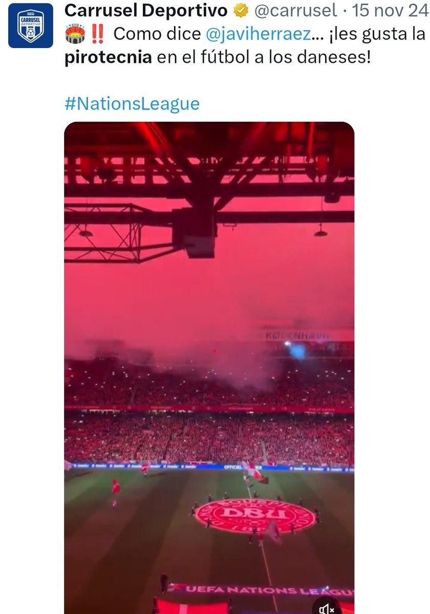 Cuando lo hacen en Dinamarca 🇩🇰 no os parece tan mal.