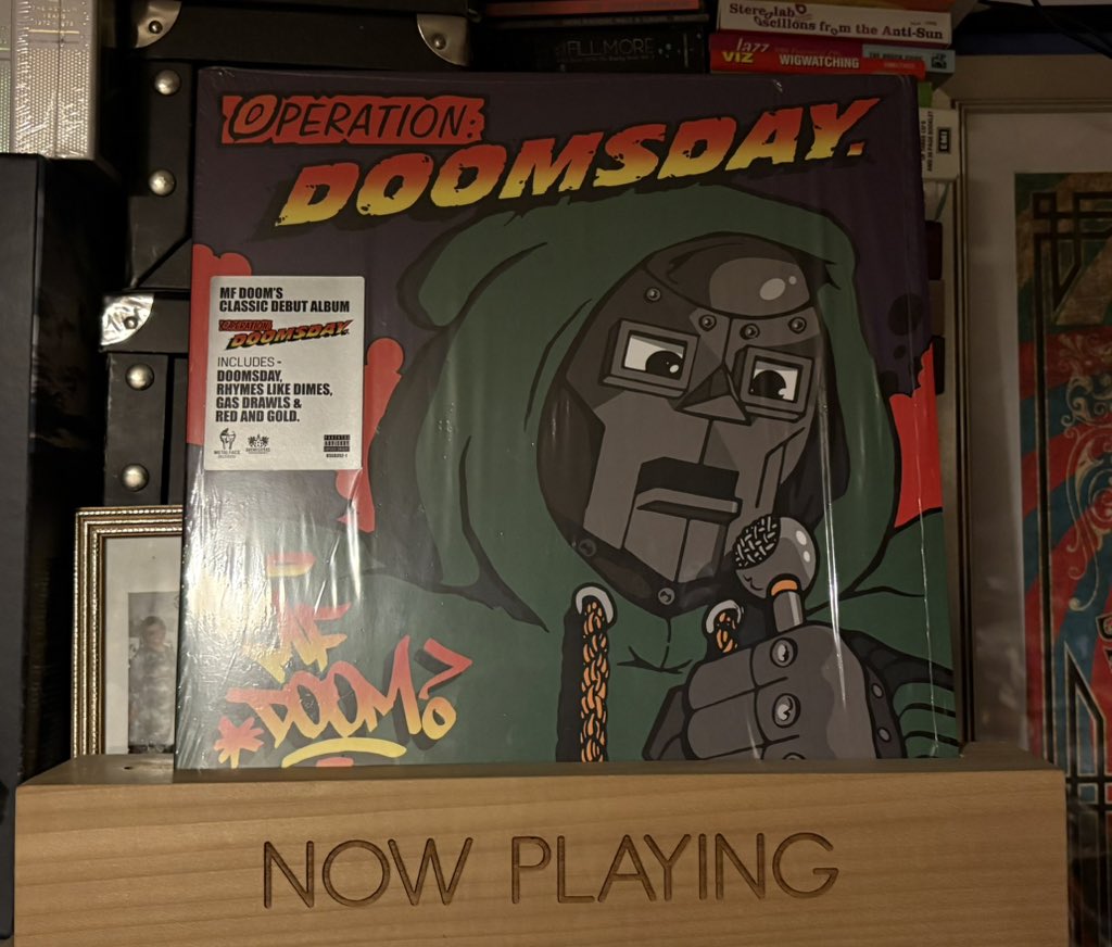 #nowplaying
MF Doom “Operation Doomsday”