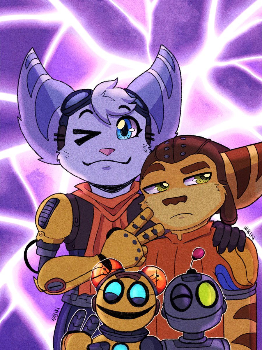 hibiki_chan6's tweet image. R E T R O (Qué ya no luce tan retro) Redraw n.n
#RatchetAndClank #Rivet #digitaldraw #画世界pro