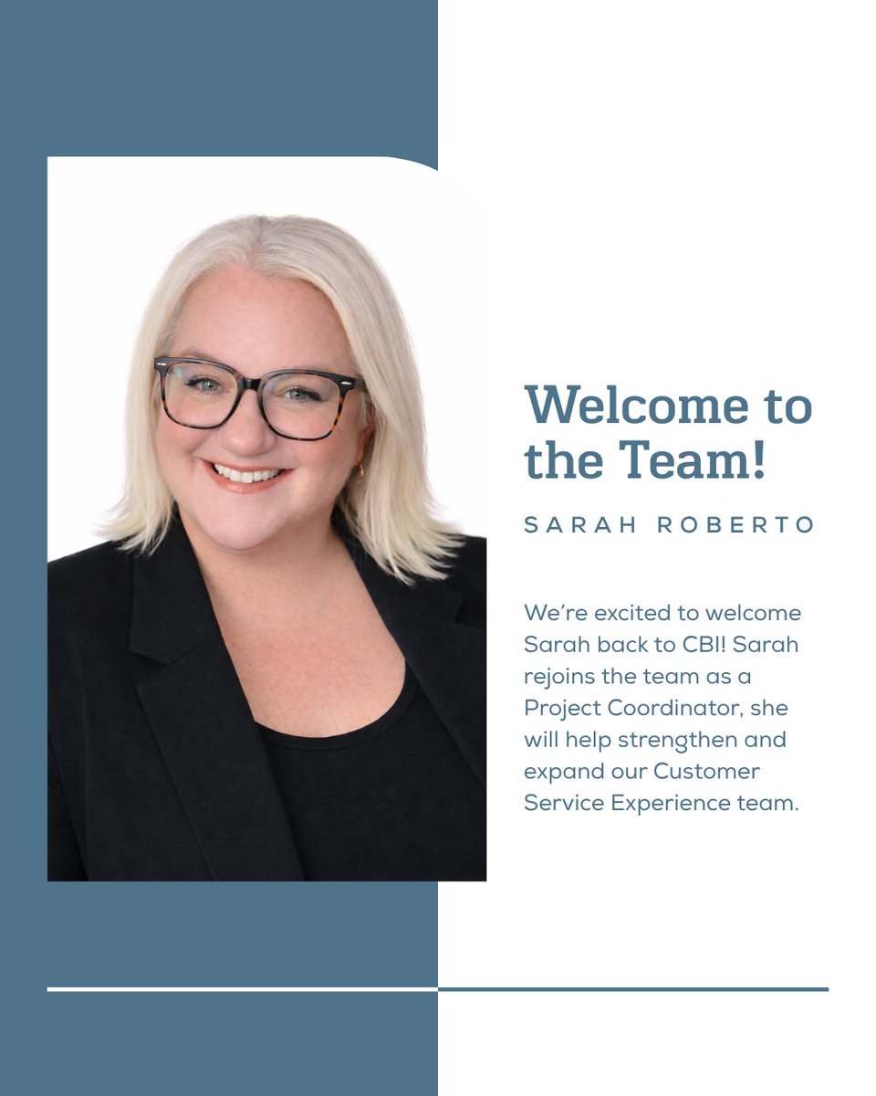 Welcome back, Sarah! 😊