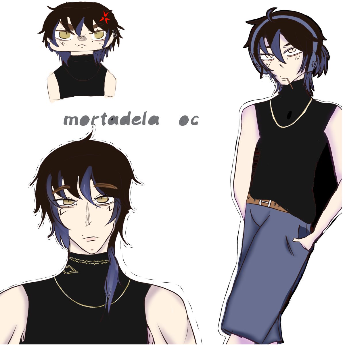 mortadela_j's tweet photo. ¡ presentación oc !
Hola mutis y no mutiss,les presento (oficialmente) a mi oc !!
Pd: artistas vengan a mi para ser mutis xfavor
#artw https://t.co/xcsIYeabCF