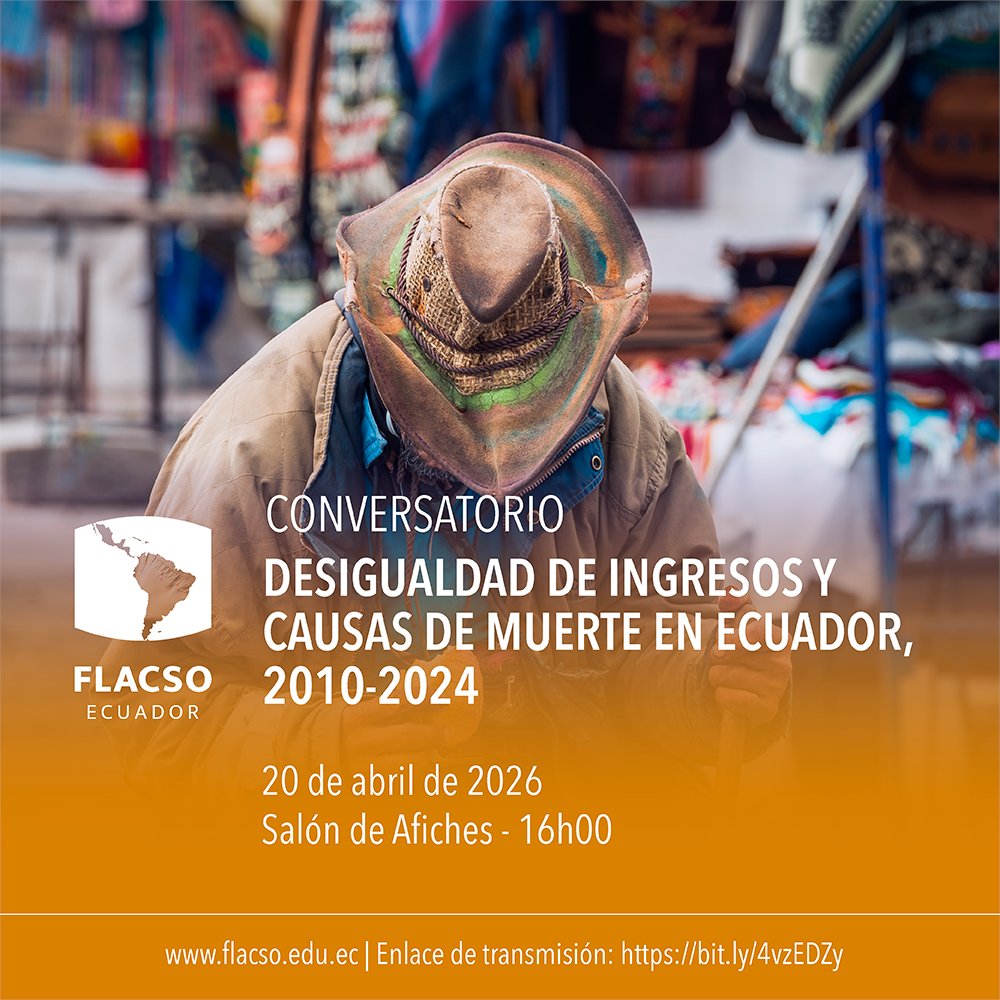 FLACSO Ecuador tweet media