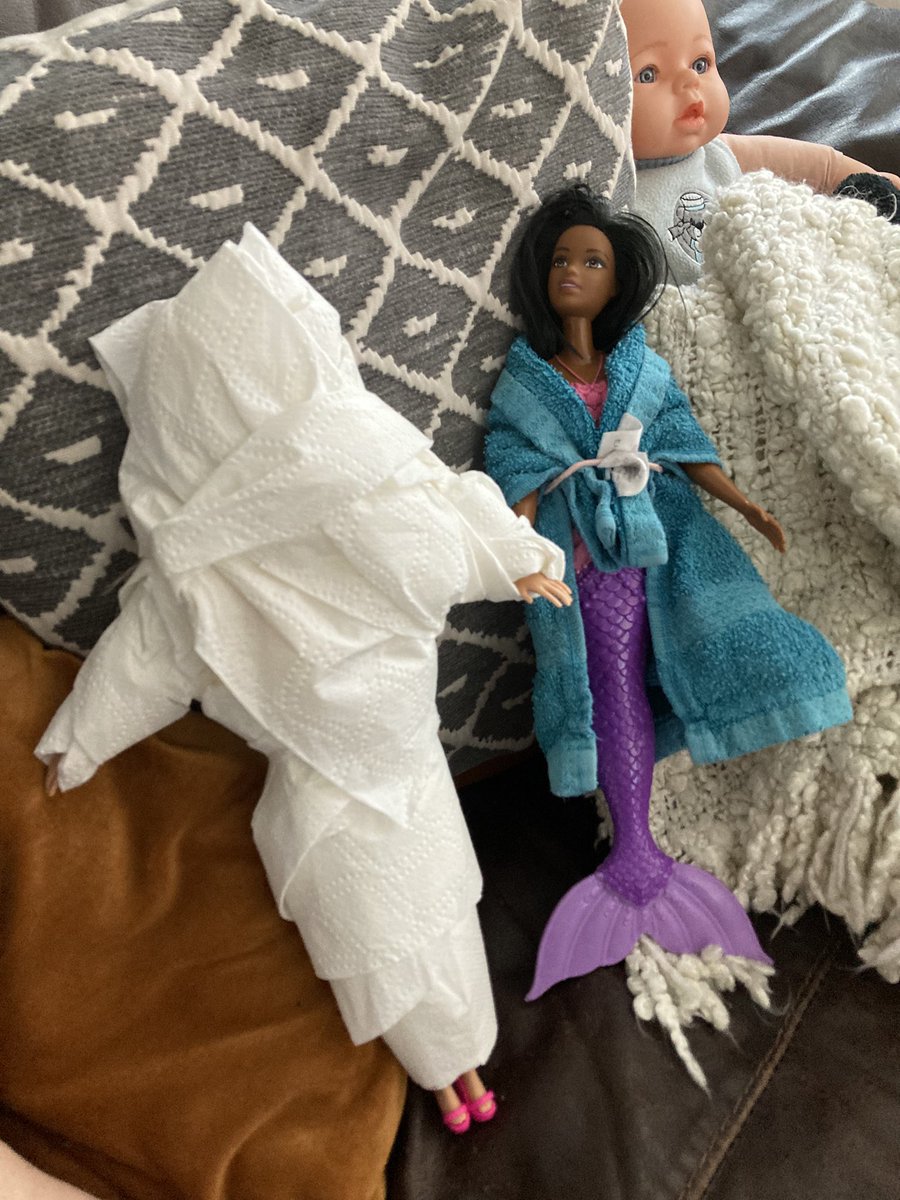 When you are in the middle of haunting your enemies, but have a fashion show in the afternoon.