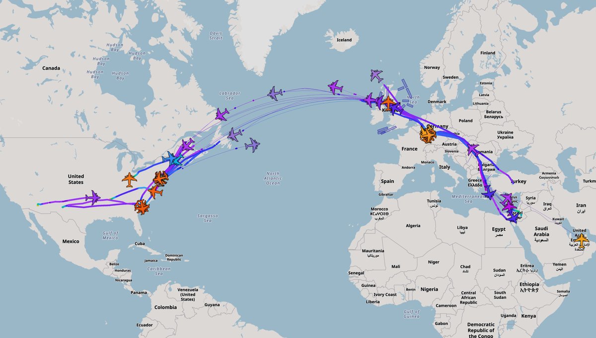 ArmchairAdml's tweet image. #USAF United States Air Force - Iran War 2026
Operation Lions Roar / Epic Fury - D+45
14 April - 2000z

Since the start of the build-up there has been 1,035 Air Mobility Command flights to bases in the CENTCOM AOR, and 76 since the 8th of April. There are a further 15 C-17s