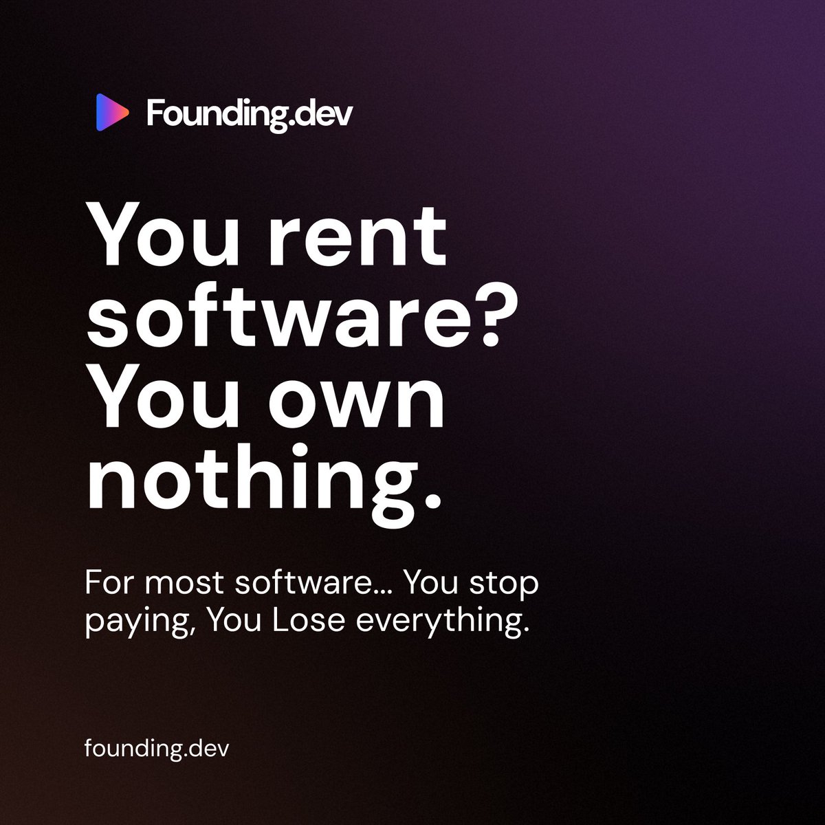 Founding Dev tweet media