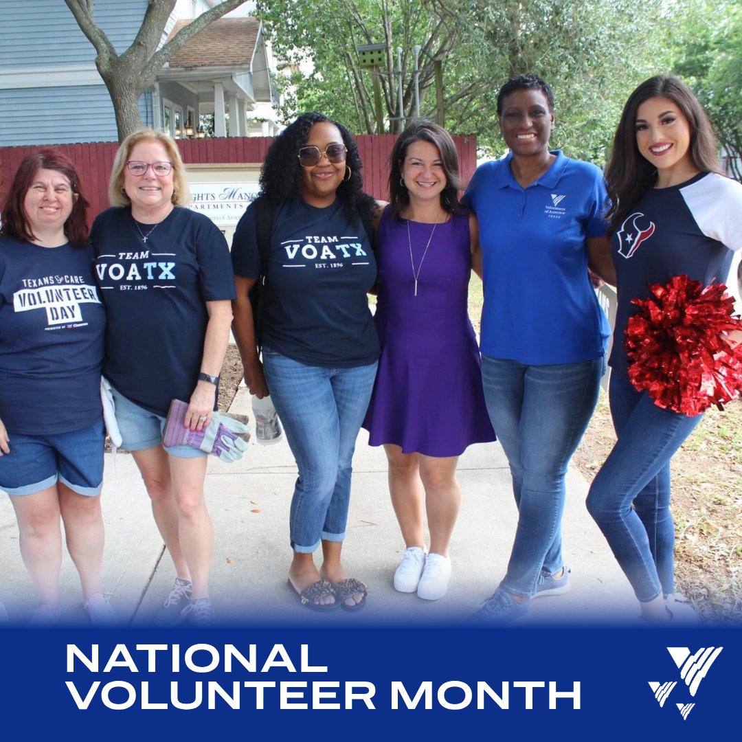 April is National Volunteer Month, and Volunteer Week is April 15-20. At VOA Texas, our volunteers are a vital part of building stronger, healthier communities. 

Explore ways to get involved: voatx.org/volunteer/ 

#VOATexas #Volunteer
