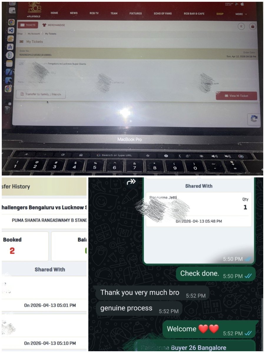 Event tickets tweet media