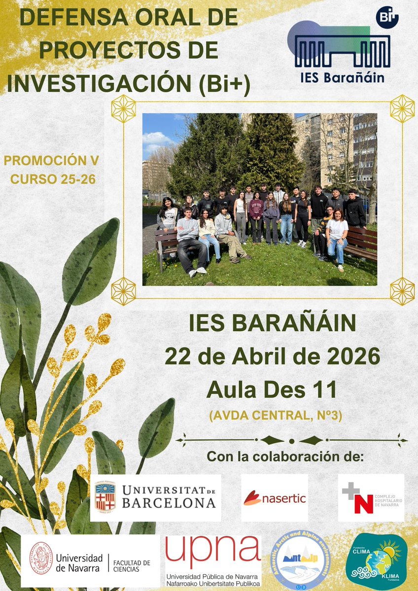 IES Barañáin tweet media