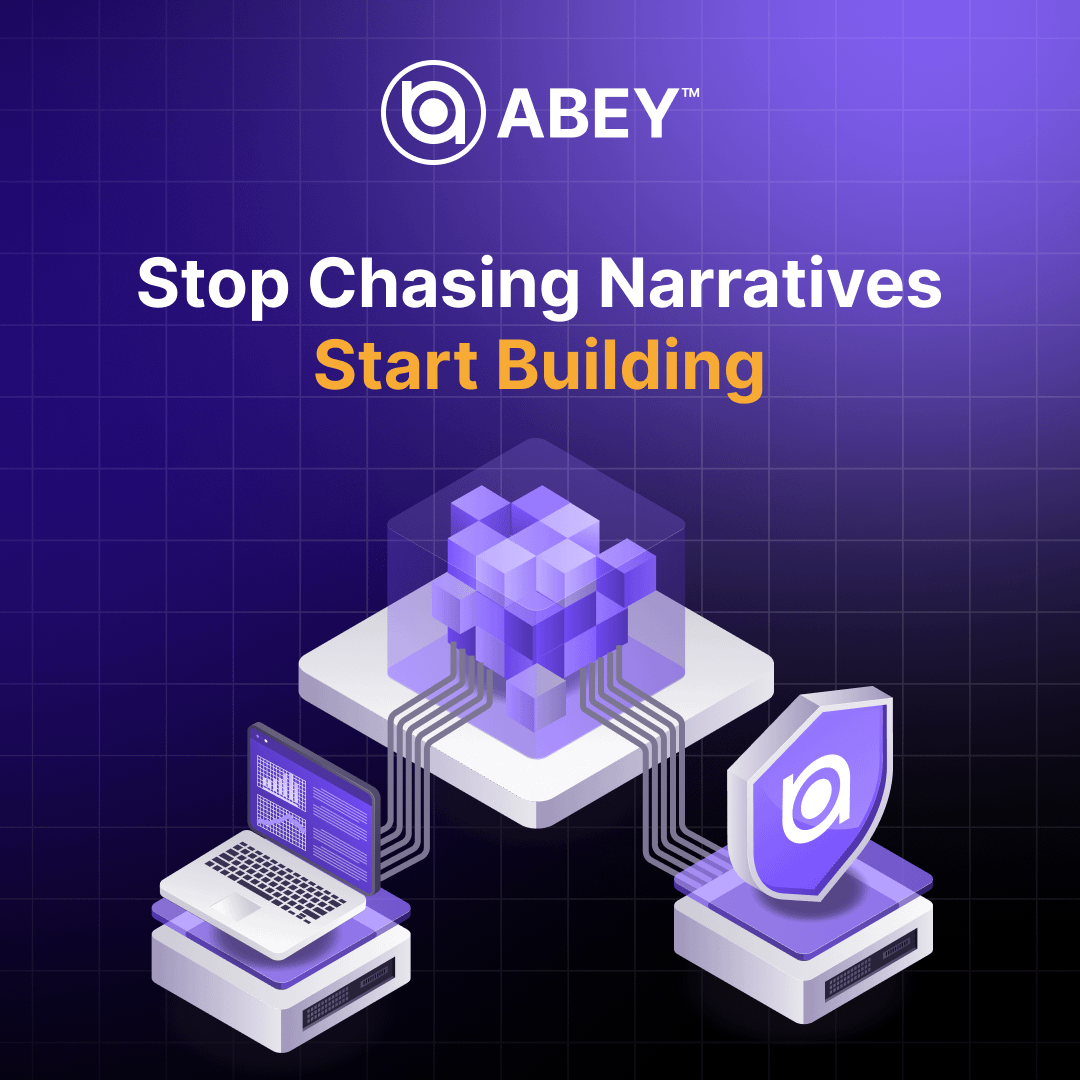 AbeyFoundation's tweet photo. Everyone's chasing the next narrative.

Meanwhile, the chains that will actually matter in 5 years are the ones quietly building infrastructure that works when no one's watching.

Abey wants to be on that side. https://t.co/c9Az9fpyZ3