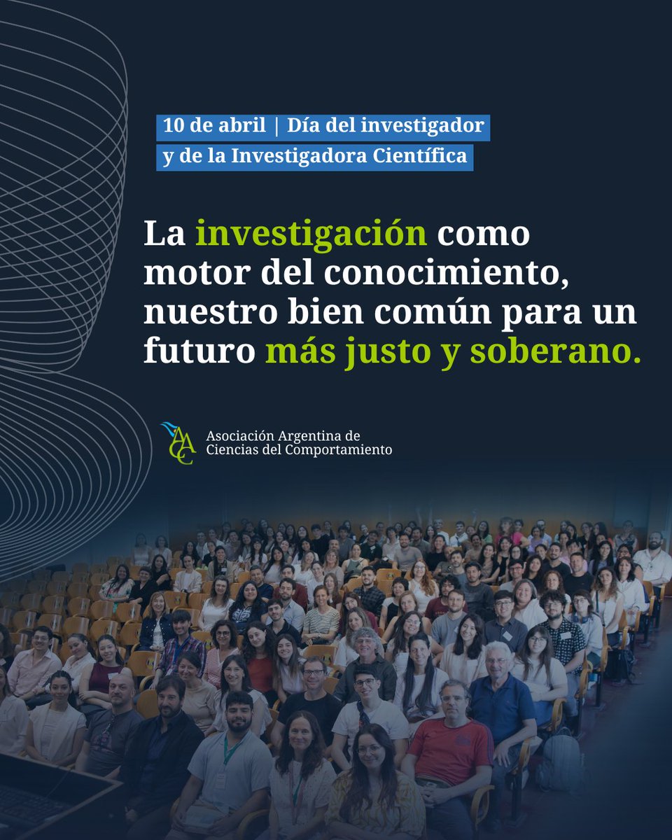 Asoc. Argentina de Ciencias del Comportamiento tweet media