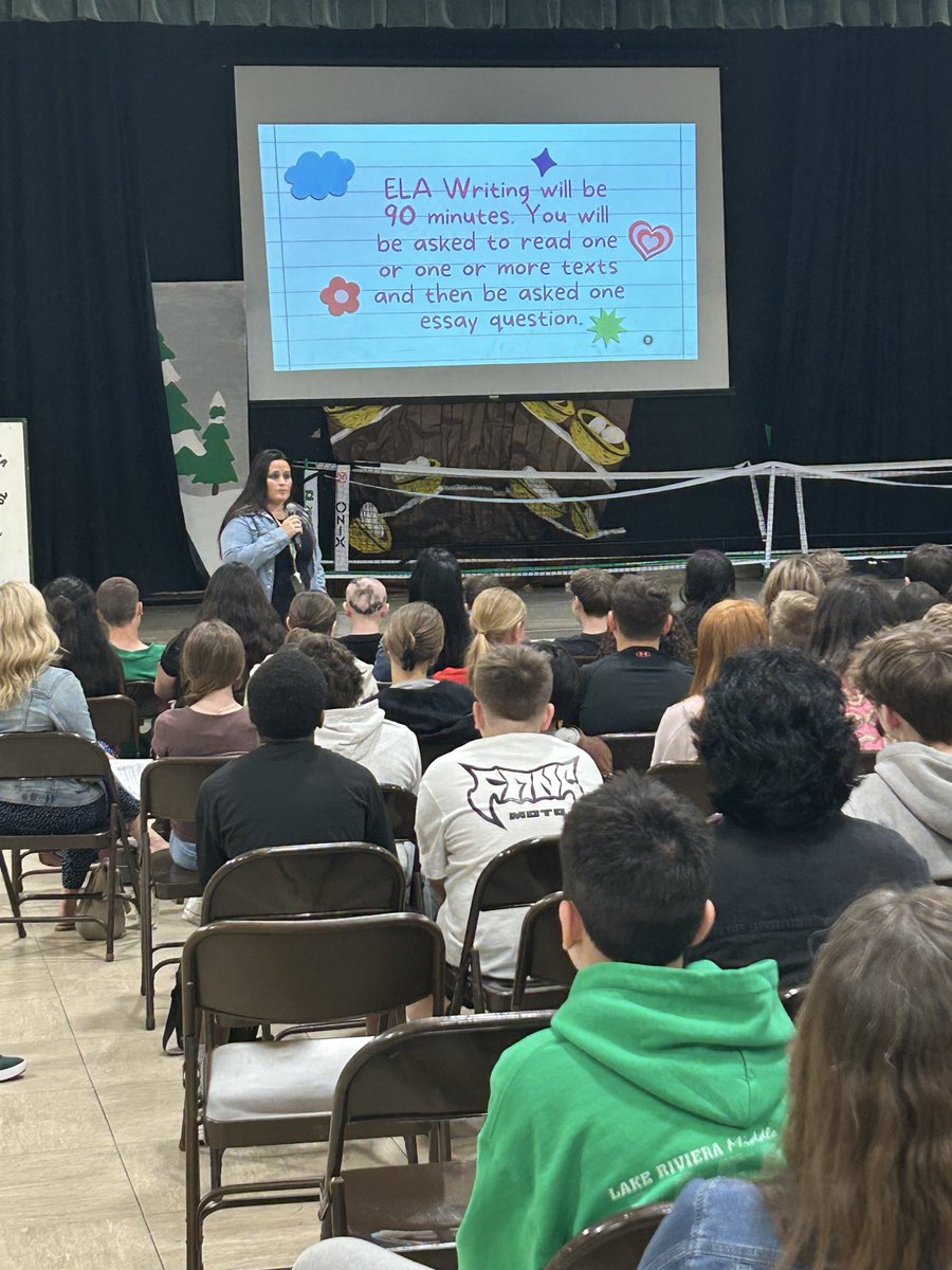 LRMSLakers's tweet photo. Thank you to our academic coaches Mrs. Monninger &amp; Mrs. Pierce for coming today and speaking with our students to prepare them for the upcoming NJSLA-A! @BTPSLearns @BrickSupt https://t.co/KmY8casryt
