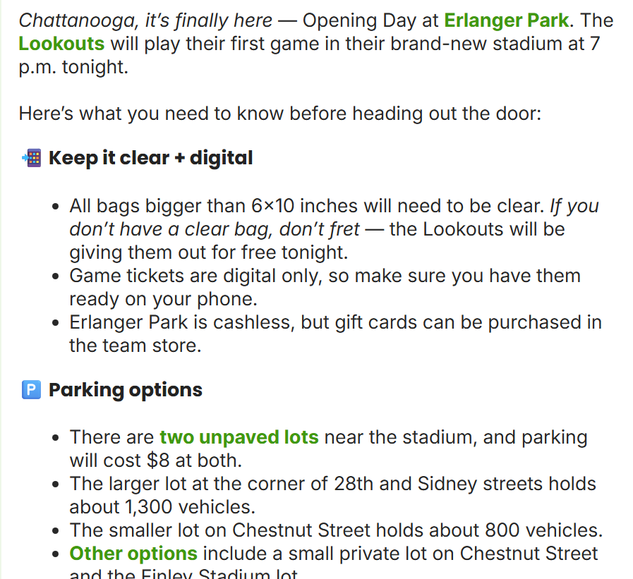 RealChattSpace's tweet image. Chattanooga Lookouts on April 14th.... The New Erlanger Park Stadium... The game starts at 7pm... History in the Making! The Game is Sold Out! - Still want to see go to the MiLB app on Apple and Google Store. #chattanooga #people #tennessee #family #friends #sports #atlantaga