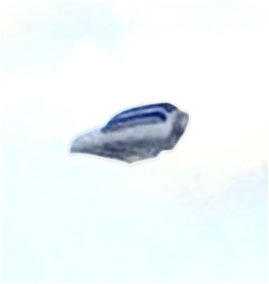 OutdoorAddix's tweet image. A relative just shared this with me. Seen in Missouri yesterday on their way home from work. They said others were looking at it and also taking video. 
I fine tuned the closeup pic to bring out detail 
#UFO #UAP #missouri
