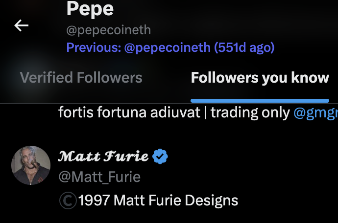 Mishathepoor's tweet photo. The memecoin space is the worst place imaginable. These idiots are trying to leech attention off the Matt Furie hack just to get their own fame (+10 followers). Remember these usernames  they’re scammers, ready to do anything to take even $10 from you. https://t.co/uCX4NEEh4i