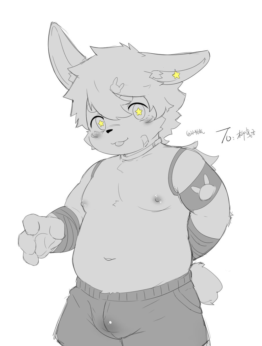 Riscal41993889's tweet image. 星星小兔（但是下面很大的那种）