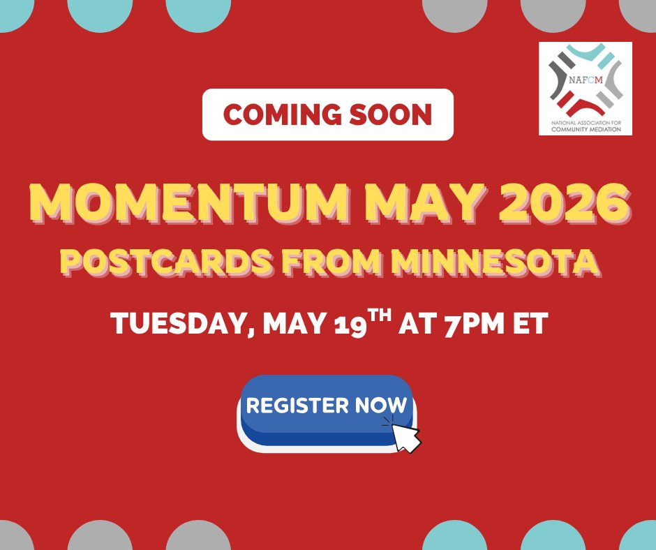 Community Mediation tweet media