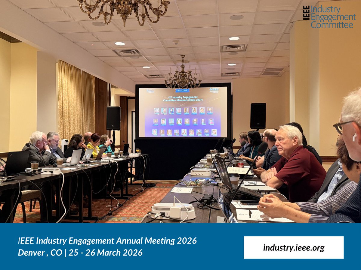 IEEE Industry Engagement Committee tweet media