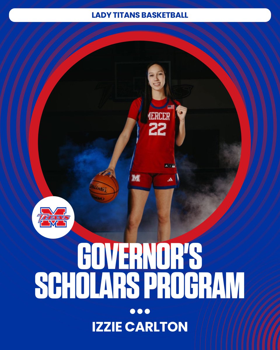 Lady_TitansBB's tweet photo. From the court to the classroom, headed to the Governor’s Scholars Program! Congratulations! Proud is an understatement. https://t.co/xrHJ861lJ7