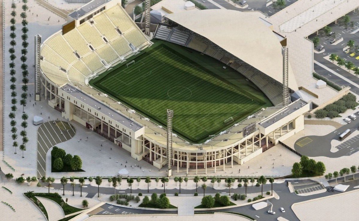 SaudiProject's tweet photo. تتواصل الأعمال الإنشائية في #ملعب_جامعة_الإمام في الرياض بوتيرة متسارعة، مع تقدم تنفيذ المدرجات الخرسانية وأجزاء من الهيكل العلوي، إلى جانب أعمال السلالم، ضمن الاستعدادات لاستضافة كأس آسيا 2027 https://t.co/1ITVAbMC8H