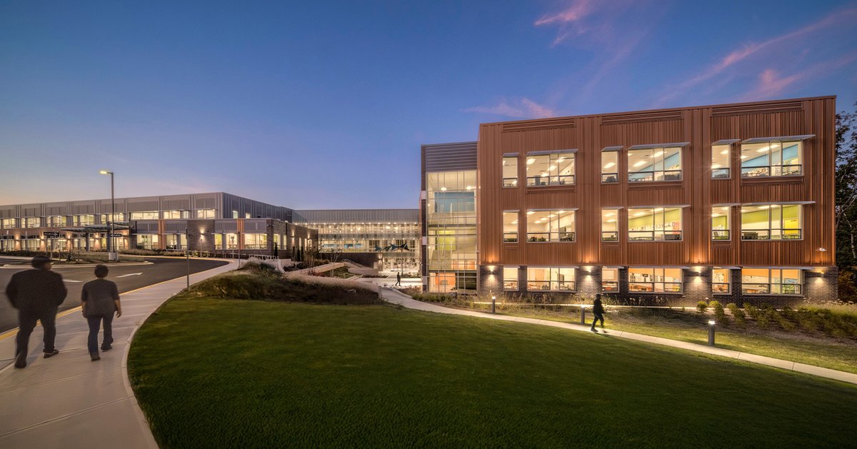 GPArchitects's tweet photo. Ellen Ochoa Middle School has received the Grand Prize Over 100,000 sq. ft. Award in the @LBDmagazine Spring 2026 Architecture and Interior Design Awards of Excellence! Congrats to the @pgcps, the G+P Design Team, and @ADTEKEngineers, @BSD4Impact, @CMTAEngineers, and @mcnbuild! https://t.co/H0qBoGPXg6