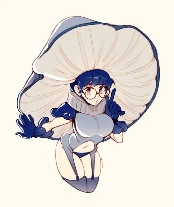 Azure Mushroom