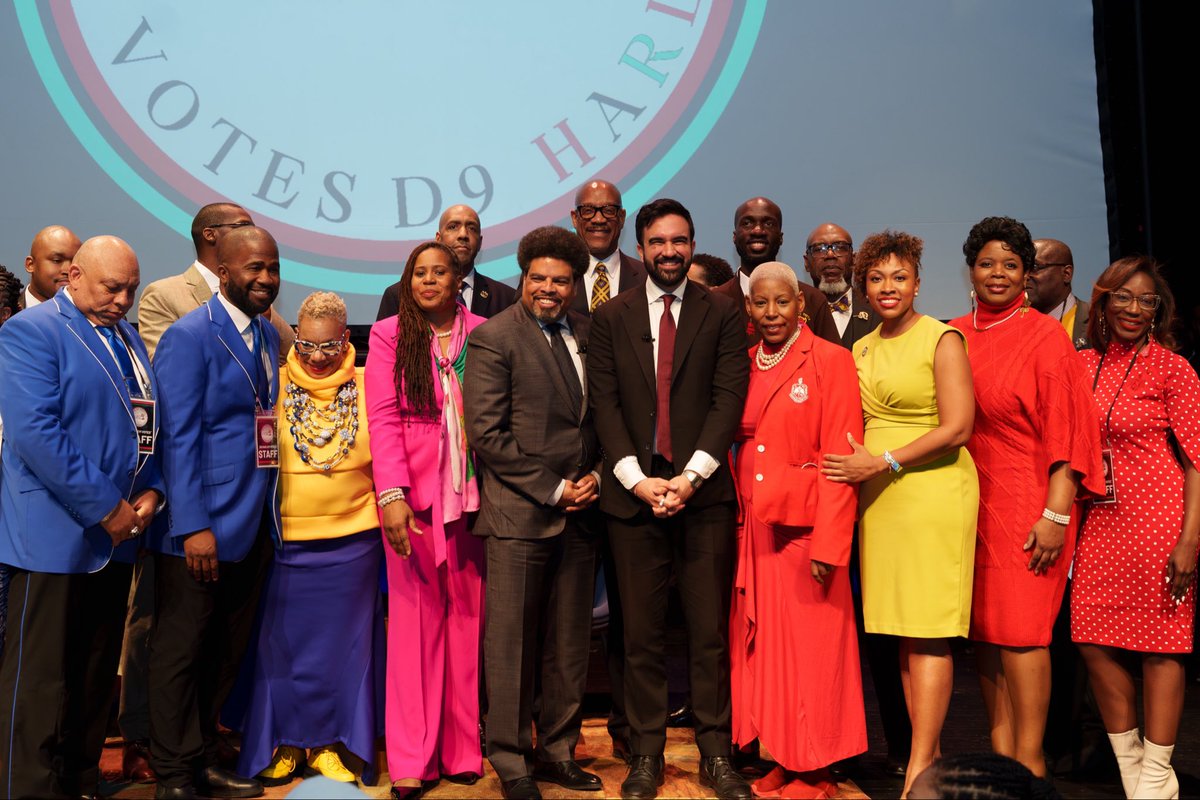 Harmongoff4NY's tweet photo. Harlem showed up.

Honored to stand on stage alongside NYC Mayor Zohan Kwame Mamdani as we closed out D9 Harlem Votes™ “Come See About Us!” Town Hall.

Community, accountability, and action in motion. https://t.co/0heNWiAqgq