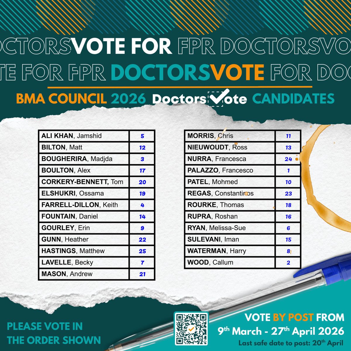 MRCPWood's tweet photo. Send your ballot off this week to ensure it arrives in time. https://t.co/Rb4lZRX088
