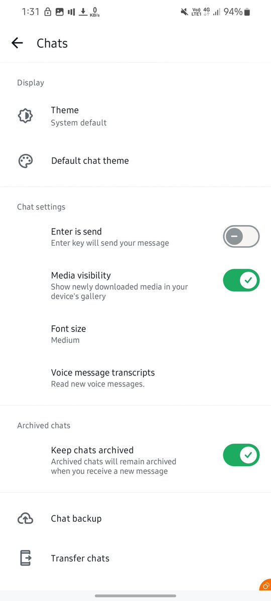 imustafasanaul's tweet image. WhatsApp rolling out new redesigned toggles on Android 👀
Just spotted — looks cleaner and more modern ⚡

#WhatsApp #Android #TechUpdate
#MustafaSanaul 👨‍💻