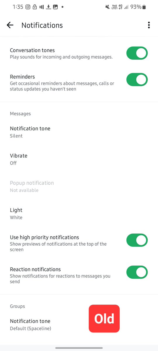 imustafasanaul's tweet image. WhatsApp rolling out new redesigned toggles on Android 👀
Just spotted — looks cleaner and more modern ⚡

#WhatsApp #Android #TechUpdate
#MustafaSanaul 👨‍💻
