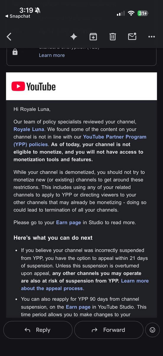 Hello <a href="/TeamYouTube/">TeamYouTube</a>

My channel was demonetized this morning for "inauthentic content."

By no means do I mass produce or automate anything inauthentic. I create Roblox roleplay and skit content.

I ideate, script, film, edit and produce everything myself. I can even show a video