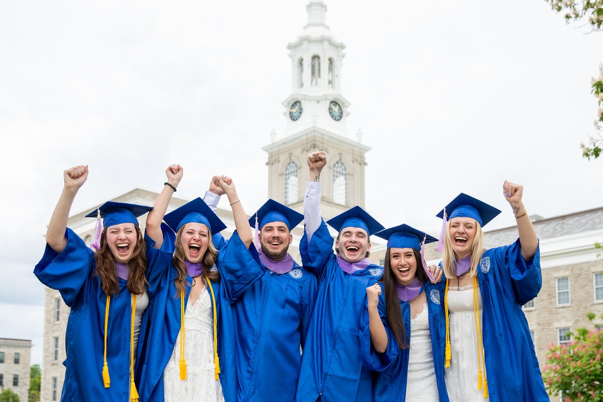 UBuffalo's tweet image. Commencement season is here! 🎓 Whether you're a member of the #UBClassOf2026 or cheering from the crowd, visit our Commencement page for schedules, streaming, guest info and more! ▶️ ms.spr.ly/6018Q70fC

#UBuffalo #UBTrueBlue