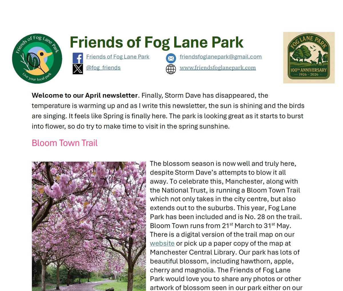 Friends of Fog Lane Park tweet media