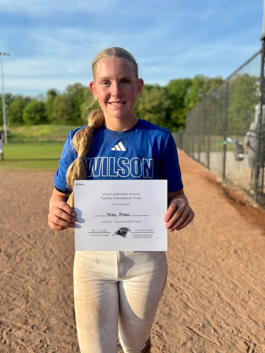 Congratulations to <a href="/HaileyRhodes43/">HaileyRhodes2028</a> on being selected to the All-County Team!