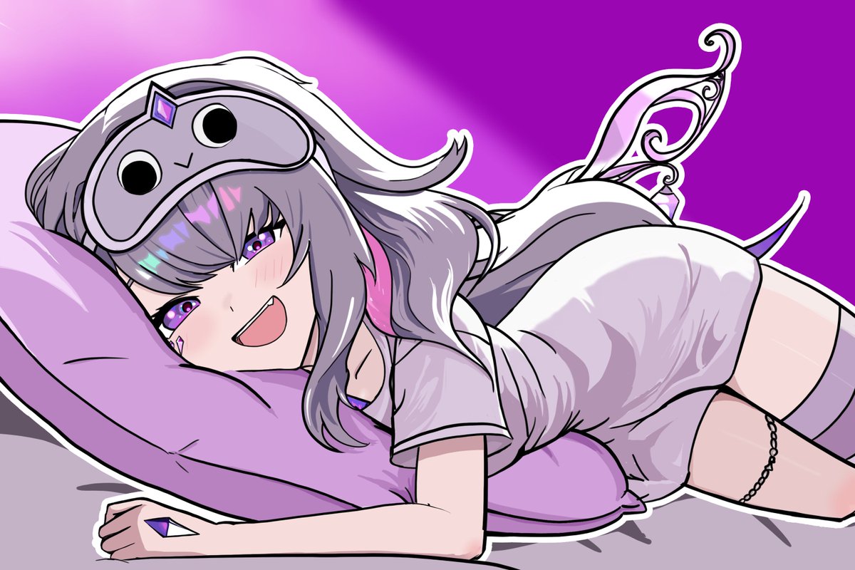 NemuruNights's tweet photo. Happy Birthday Biboo!!

(Finished the art in time even if it isn't very birthday-y!)

#bijouwled #ROCKINbirthday https://t.co/BbMqd76L0r
